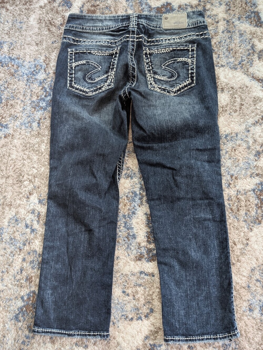 Silver Jeans Suki Mid Capri Jeans